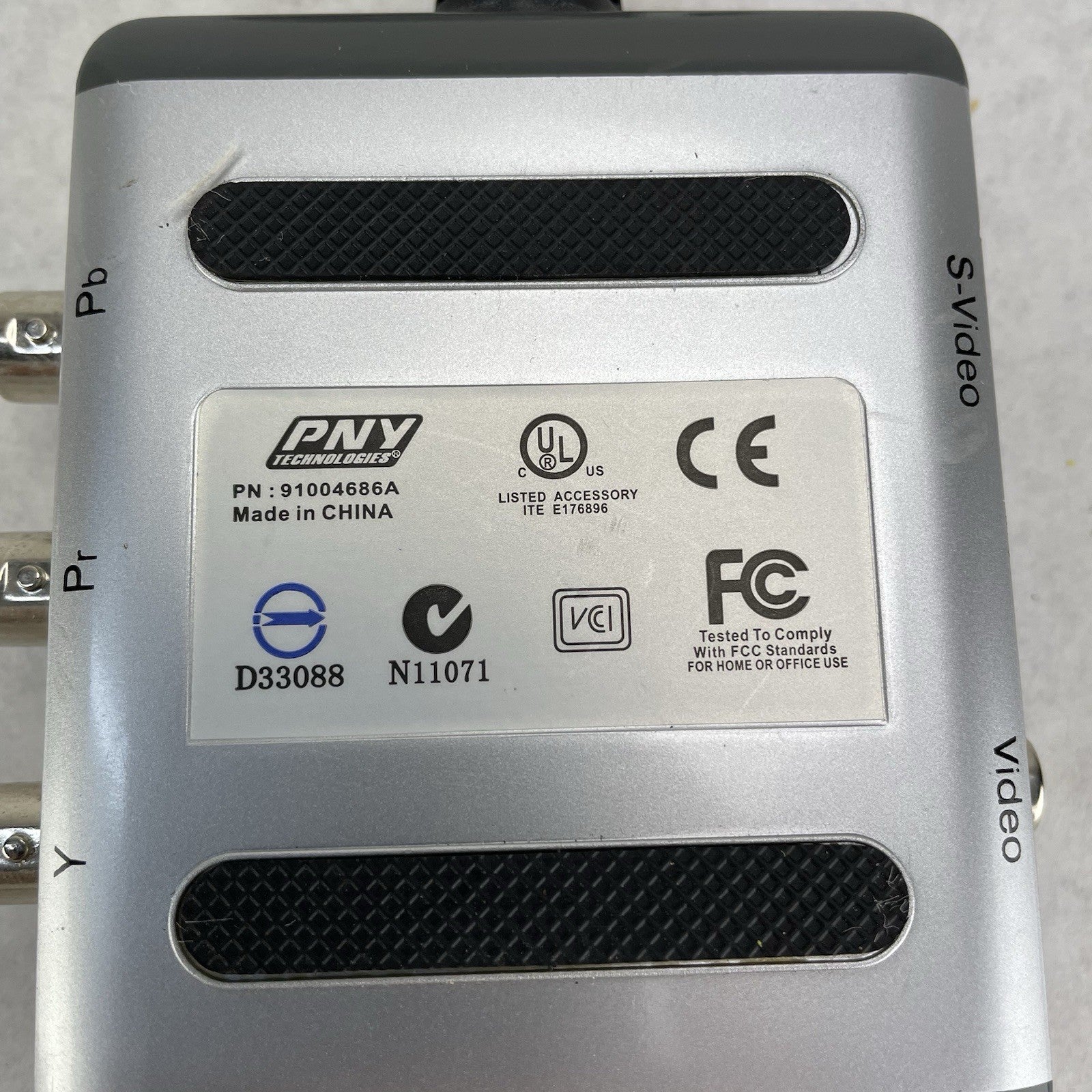 PNY Technologies 91004686A HDTV Video Adapter Breakout Box Untested