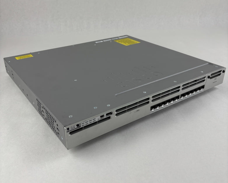 Cisco WS-C3850-12S-E 12 Ports Managed Network Switch Tested Reset No Power Sup