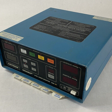 Critikon 1846 SX Dinamap Vital Signs Monitor Blood Pressure Monitor Untested