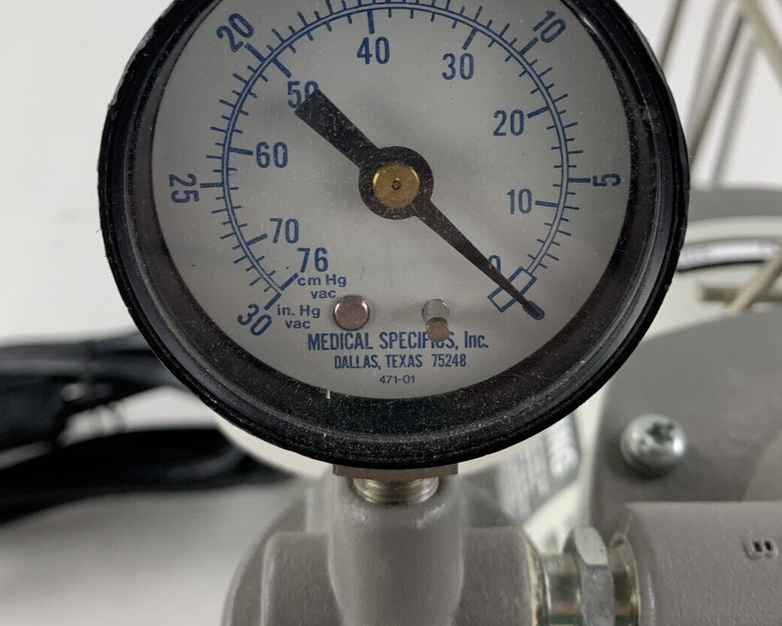 Medical Specifics 2200 M/S Pump Personal Suction Pump Powers and Pumps