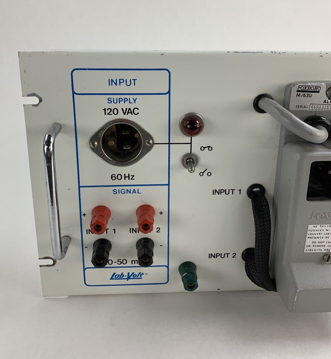 Lab-Volt 3581-70 Industrial Dual Alarm Panel Untested