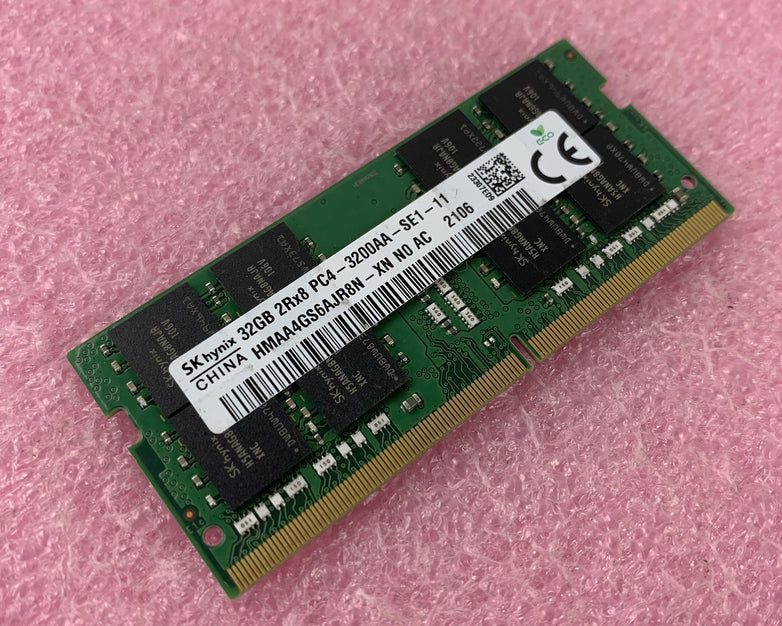SK Hynix HMAA4GS6AJR8N-XN 32 GB DDR4 3200MHz PC4-3200AA Laptop RAM Memory