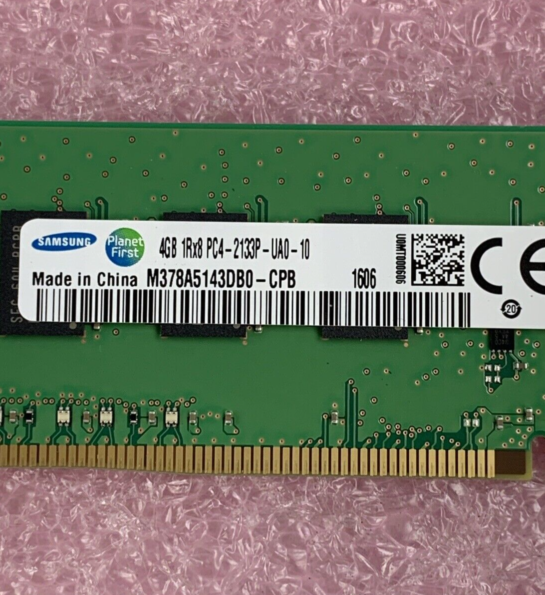 Samsung M378A5143DB0-CPB 4GB DDR4 2133MHz Desktop Ram Memory Lot of 4