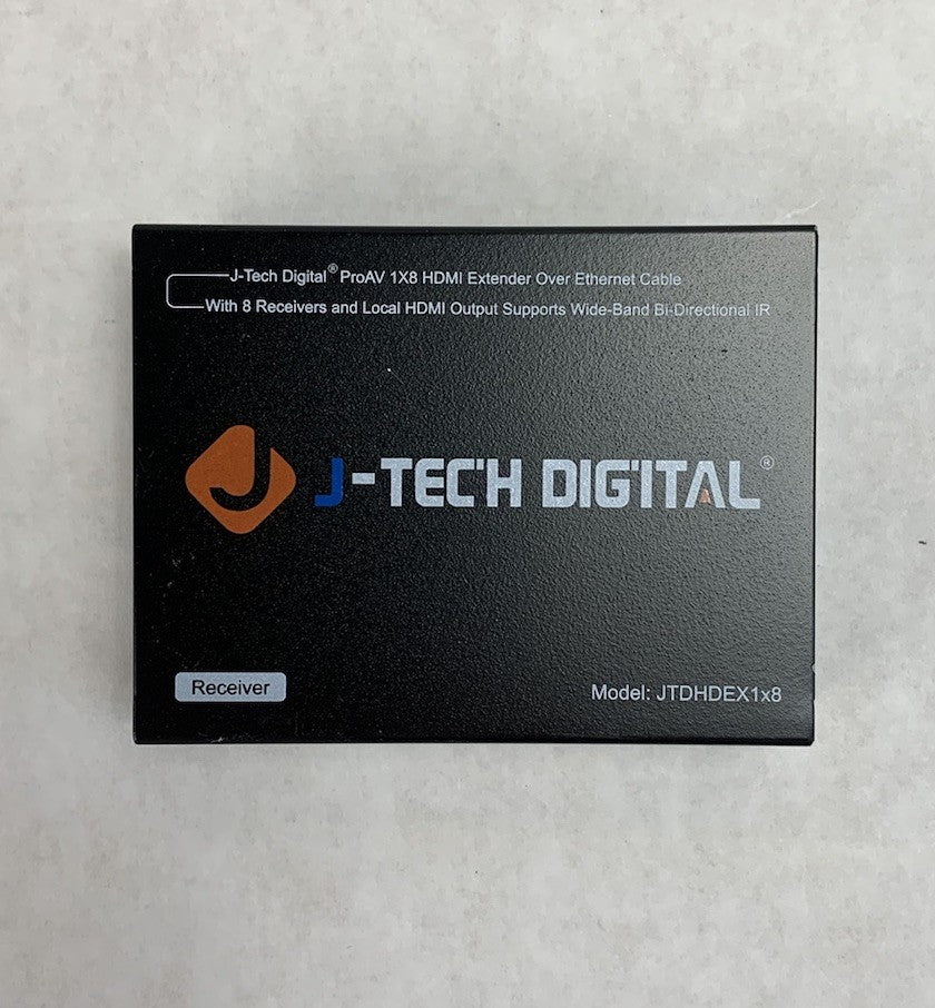 J-Tech Digital JTDHDEX1x8 ProAV 1x8 HDMI Extender Over Ethernet Cable