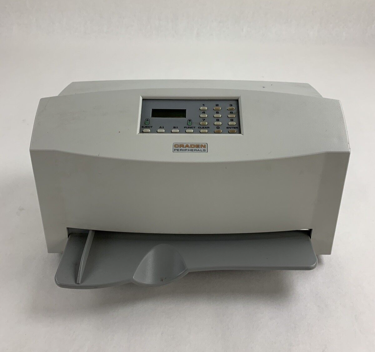 Craden Peripherals DP9 Passbook/Transcation Printer Tested No Ribbon White