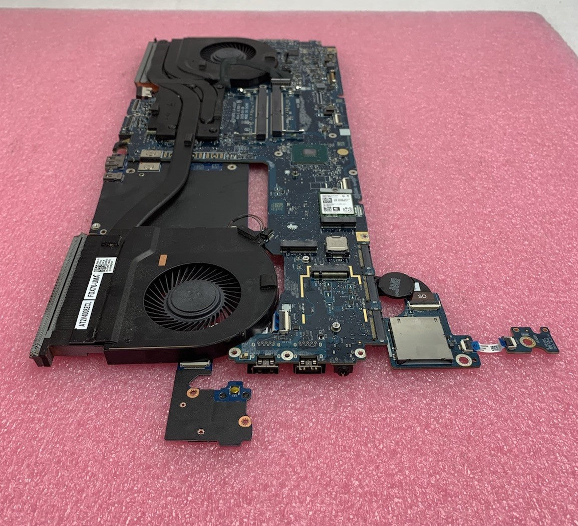 Dell Precision 7750 Motherboard Intel Core i7-10750H 2.6GHz 16GB RAM 2 Sticks4