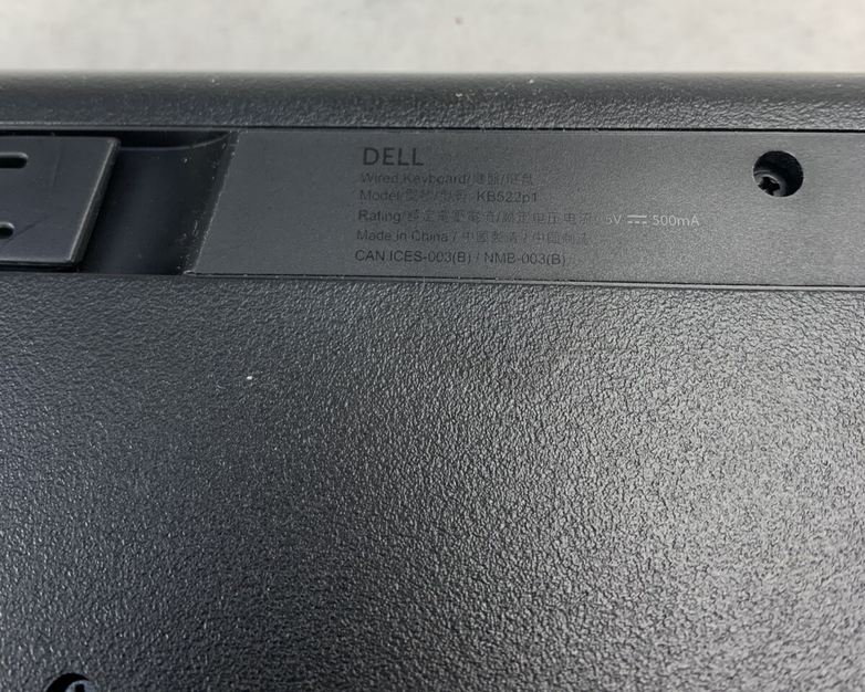 Dell KB522p1 Wired Keyboard w/ Palm Rest