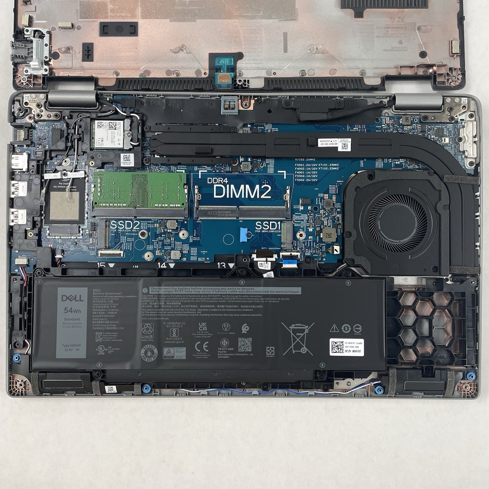 Dell Latitude 5540 15.6" i5-1345U 4.35 GHz 8 GB RAM No SSD/OS/AC17