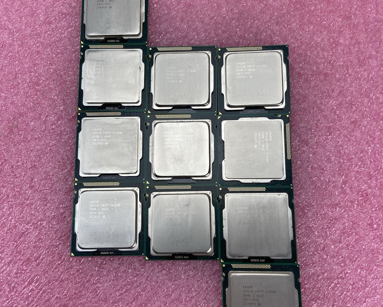 Lot of 11 Intel Core i5-2400 SR00Q 3.1GHz 4-Core LGA 1155 CPU PROCESSOR