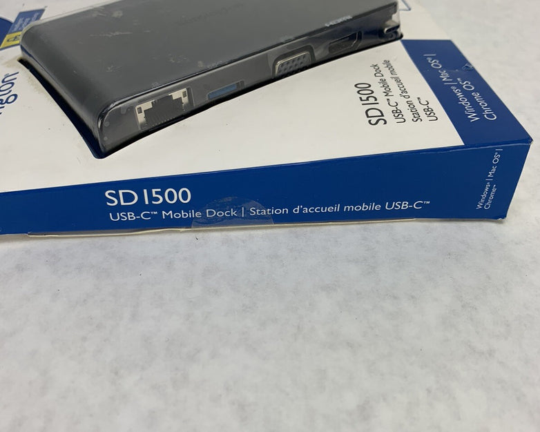 Kensington SD 1500 USB-C Mobile Dock Station 4k