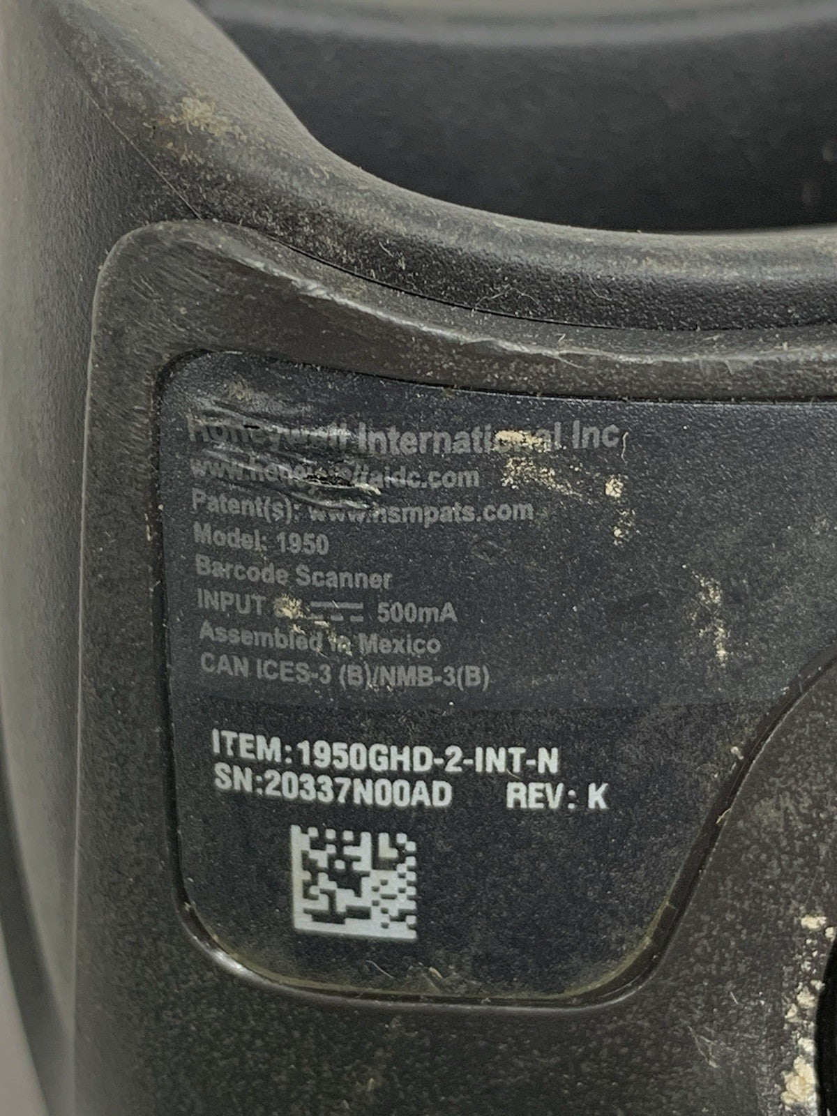 Honeywell 1950 USB-Wired Handheld Scanner (Lot of 3)