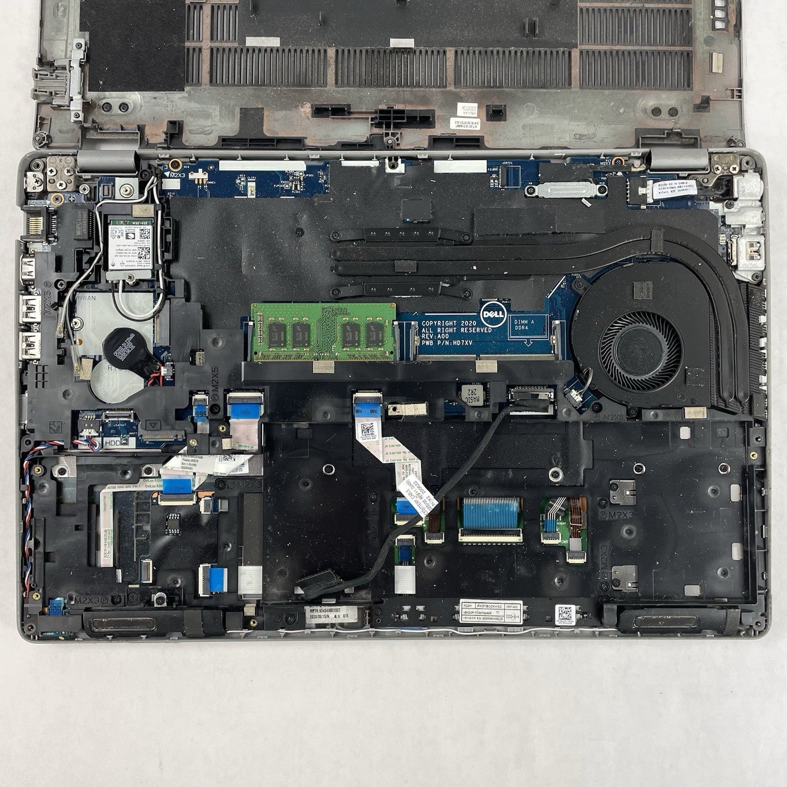 Dell Latitude 5510 15.6" i5-10310U 1.70 GHz 8 GB RAM No SSD/OS/Batt - Worn18