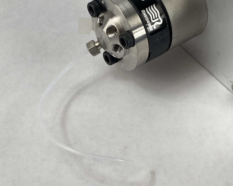 Rheodyne 7750E-020 6 Port Valve Oriental Motor C7733-9012K Vexta Stepping Motor