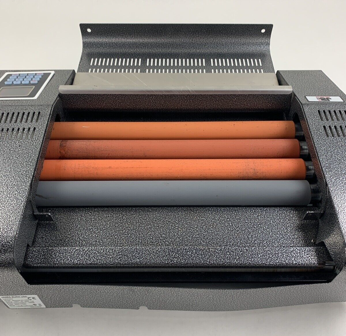 James Burn SpeedyLam 330R10 High Speed Pouch Laminator Powers, Heats, Bad Screen