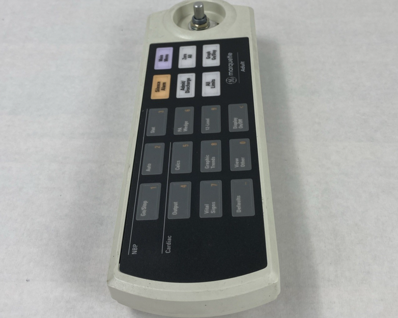 GE Marquette Adult Solar 8000M RMT Keypad