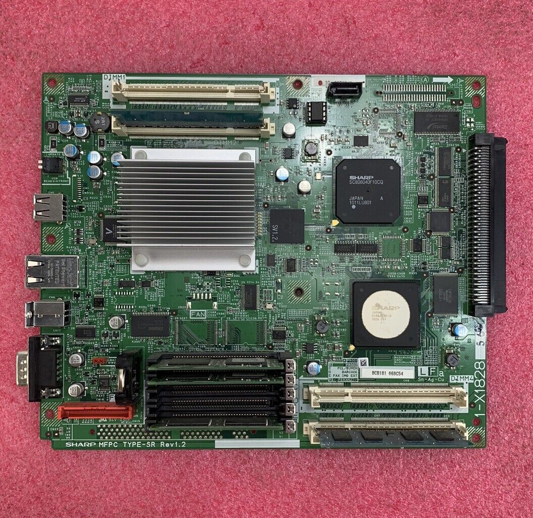 Sharp CPLTM7654DS52 MX-3100N MFP Motherboard Control Board PWB