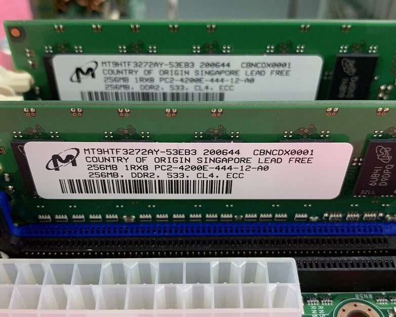 SuperMicro PDSM4 Motherboard Intel Pentium 4 3.4GHz 512MB RAM w/Shield