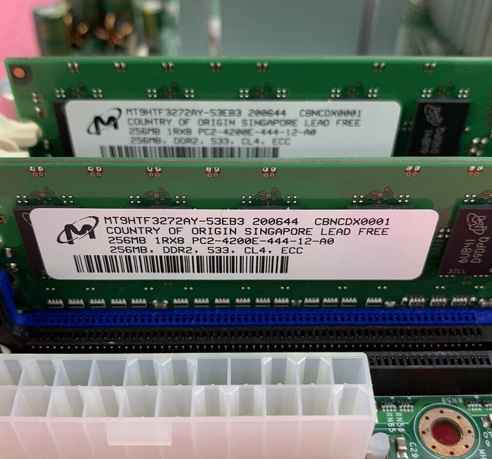 SuperMicro PDSM4 Motherboard Intel Pentium 4 3.4GHz 512MB RAM w/Shield