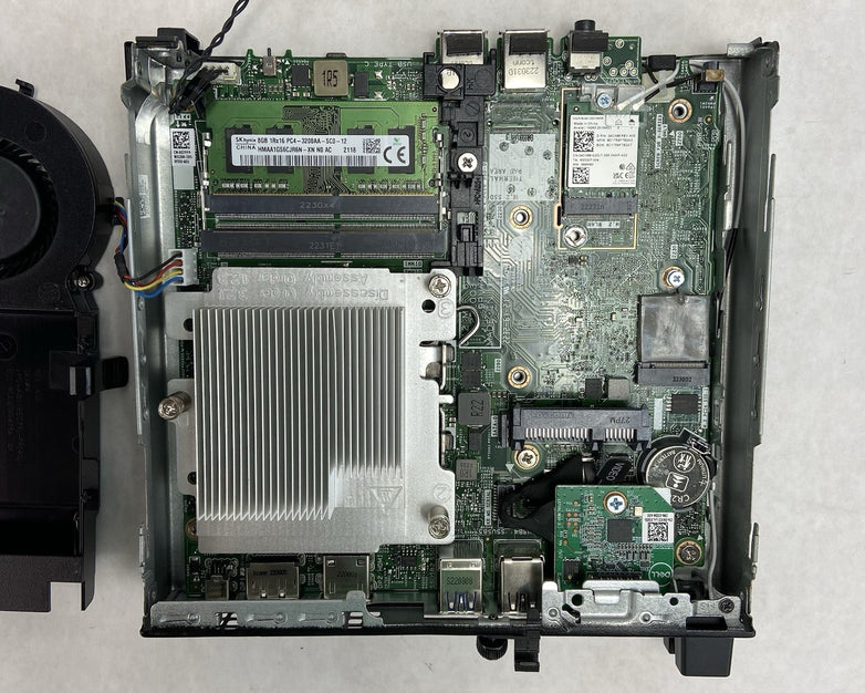 Dell Optiplex 3000 Micro Intel Core i5-12500T 4.4GHz 8GB RAM w/AC No HDD/OS