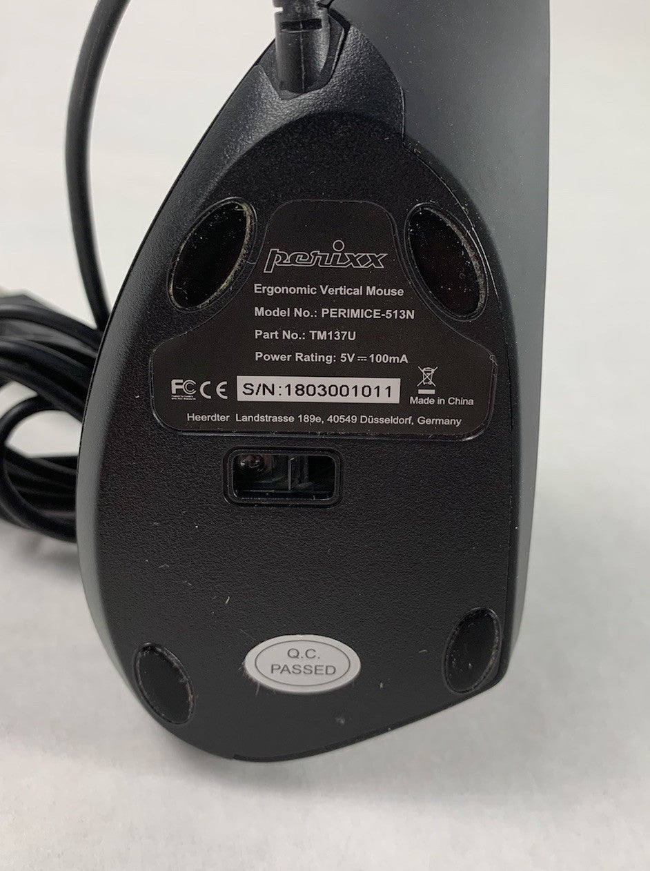 Perixx PERIMICE-513N USB-Wired Ergonomic Vertical Mouse