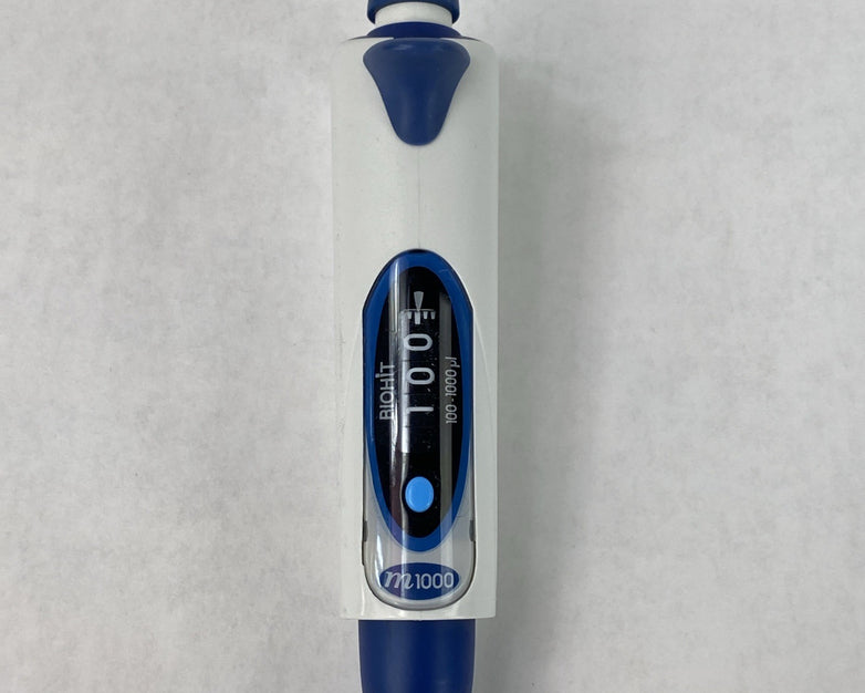 Biohit m1000 100-1000 µL Single Channel Handheld Manual Pipette