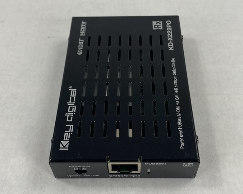 Key Digital KD-X222PO Rx Video Extender Power Tested Lot of 4