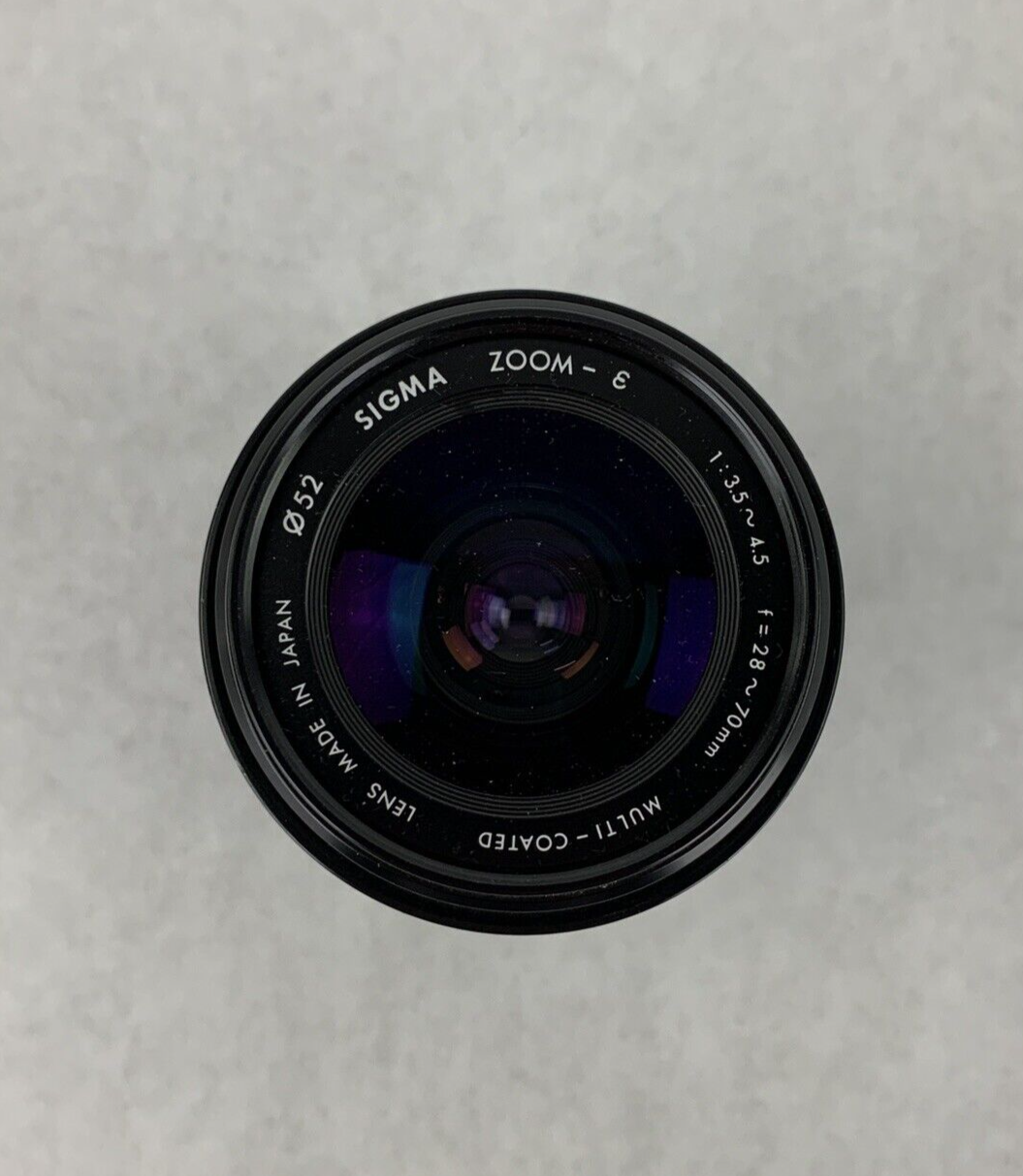 Sigma Zoom Macro Lens 28-70mm 1:3.5 -4.5 Multi-Coated Lens
