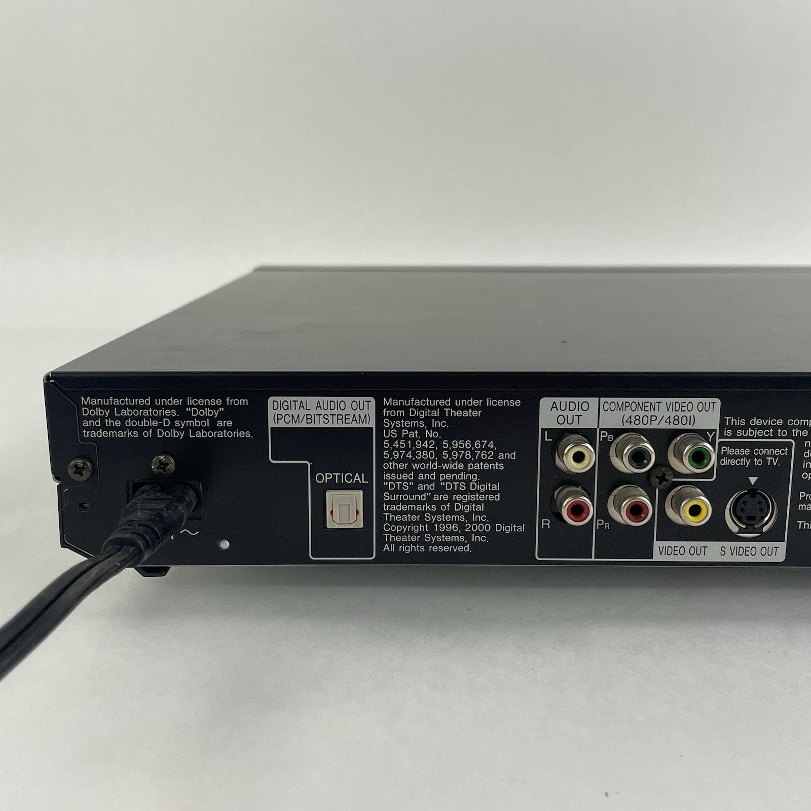 Panasonic DVD-F65 5 Disc DVD Player7