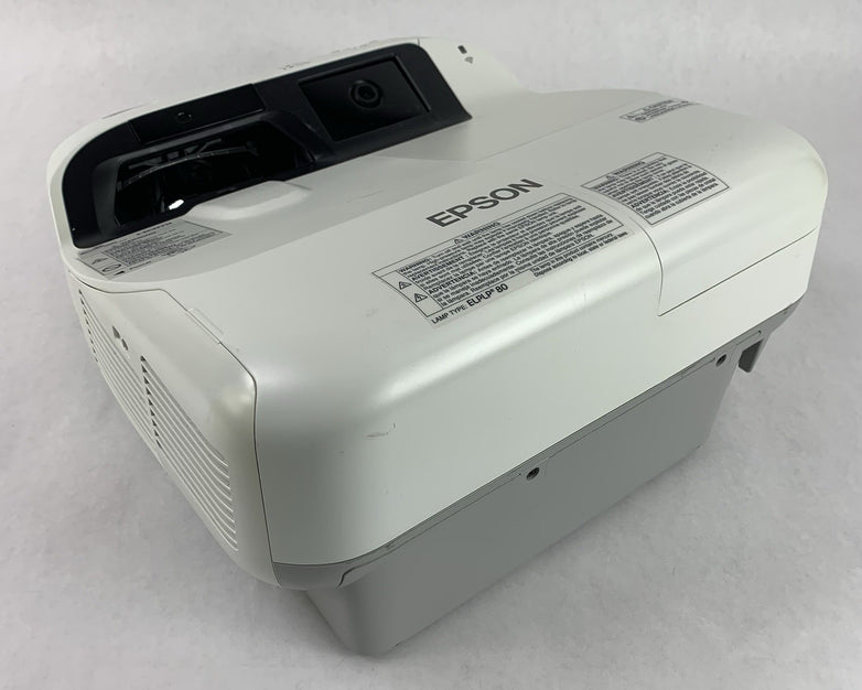 Epson H599A BrightLink 595Wi LCD Lamp Projector 3863 Lamp Hours - No Remote