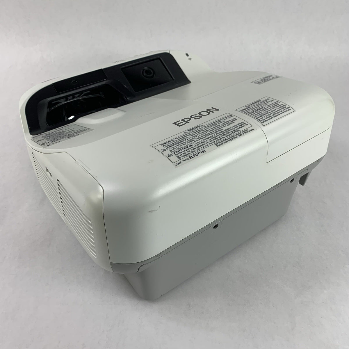 Epson H599A BrightLink 595Wi LCD Lamp Projector 3863 Lamp Hours - No Remote0