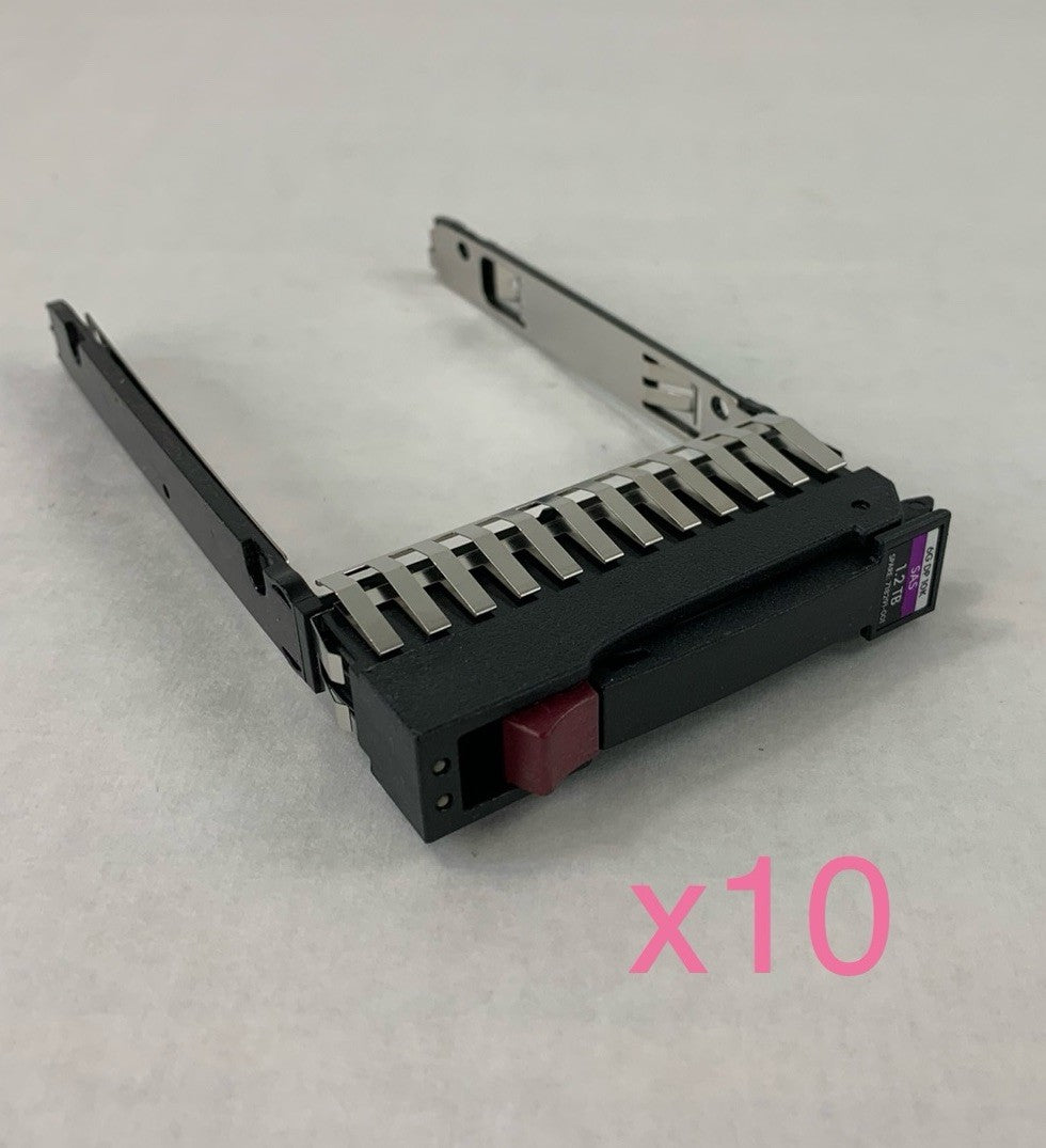 HP 3.5" SATA / SAS Server Tray Caddie (Lot of 10)