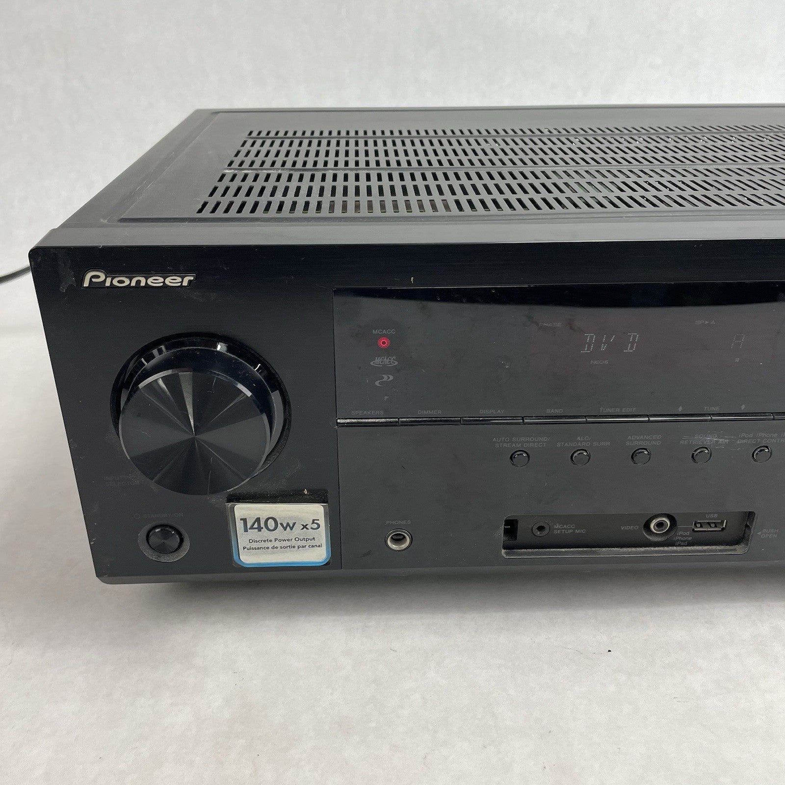 Pioneer VSX-822-K 5.1 Channel Network AV Receiver No Remote
