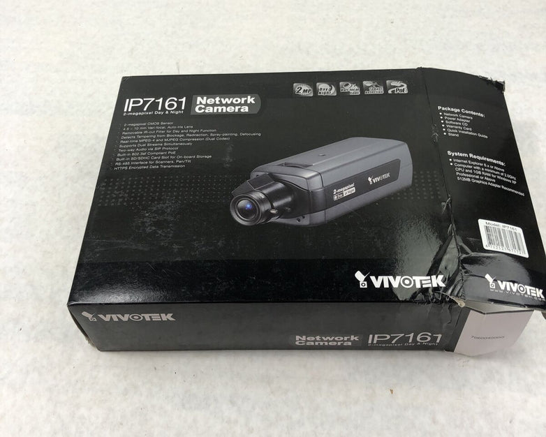 Vivotek Network Camera IP7161 2 MP Day/Night Network Security Camera