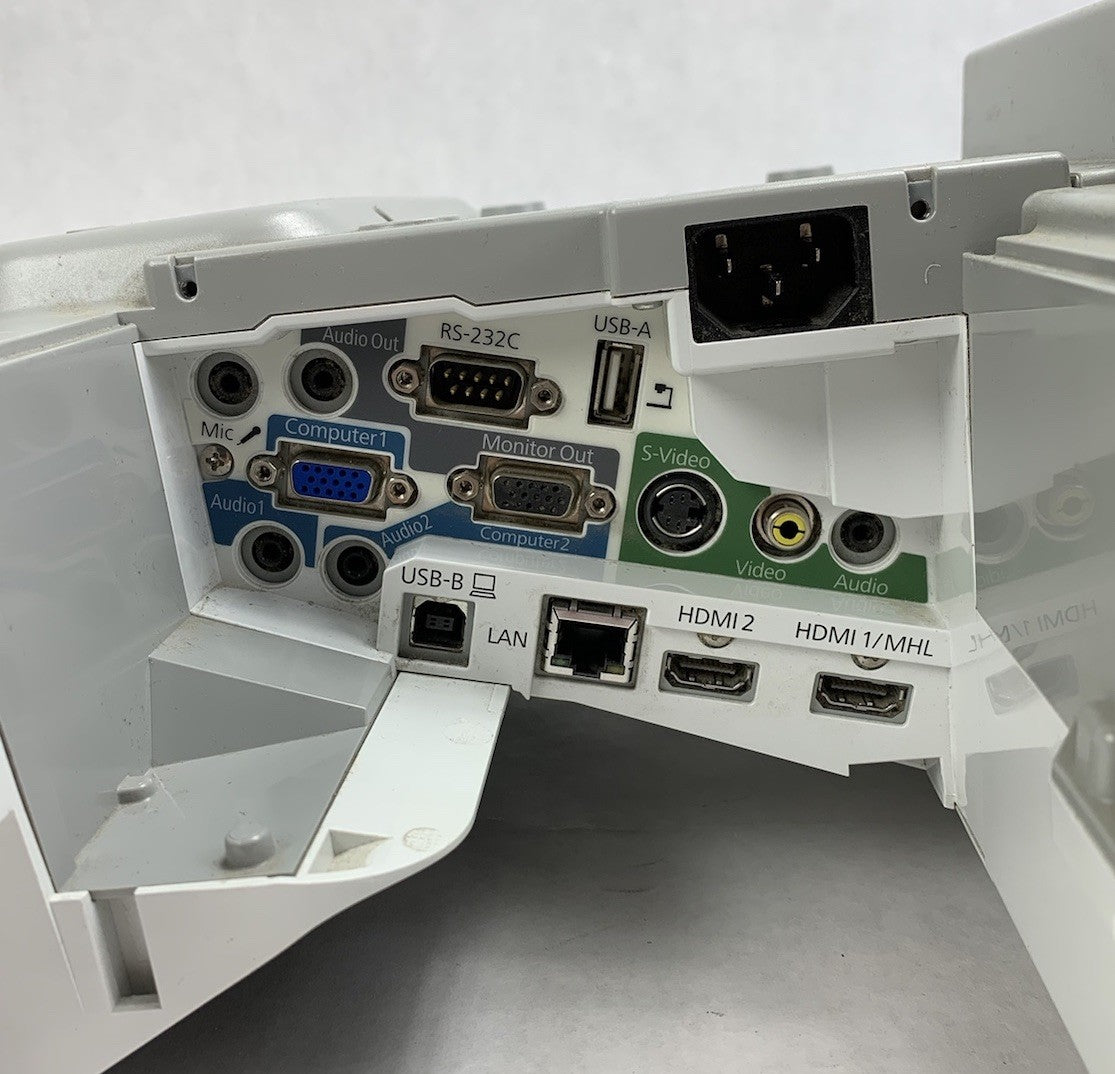 Epson H603A PowerLite 575W LCD Projector No Remote 574 Lamp Hours