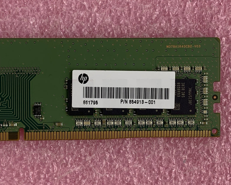 Samsung M378A1K43CB2-CRC 8 GB 1Rx8 PC4-2400T-UA2-11 2666Mhz Desktop RAM Memory
