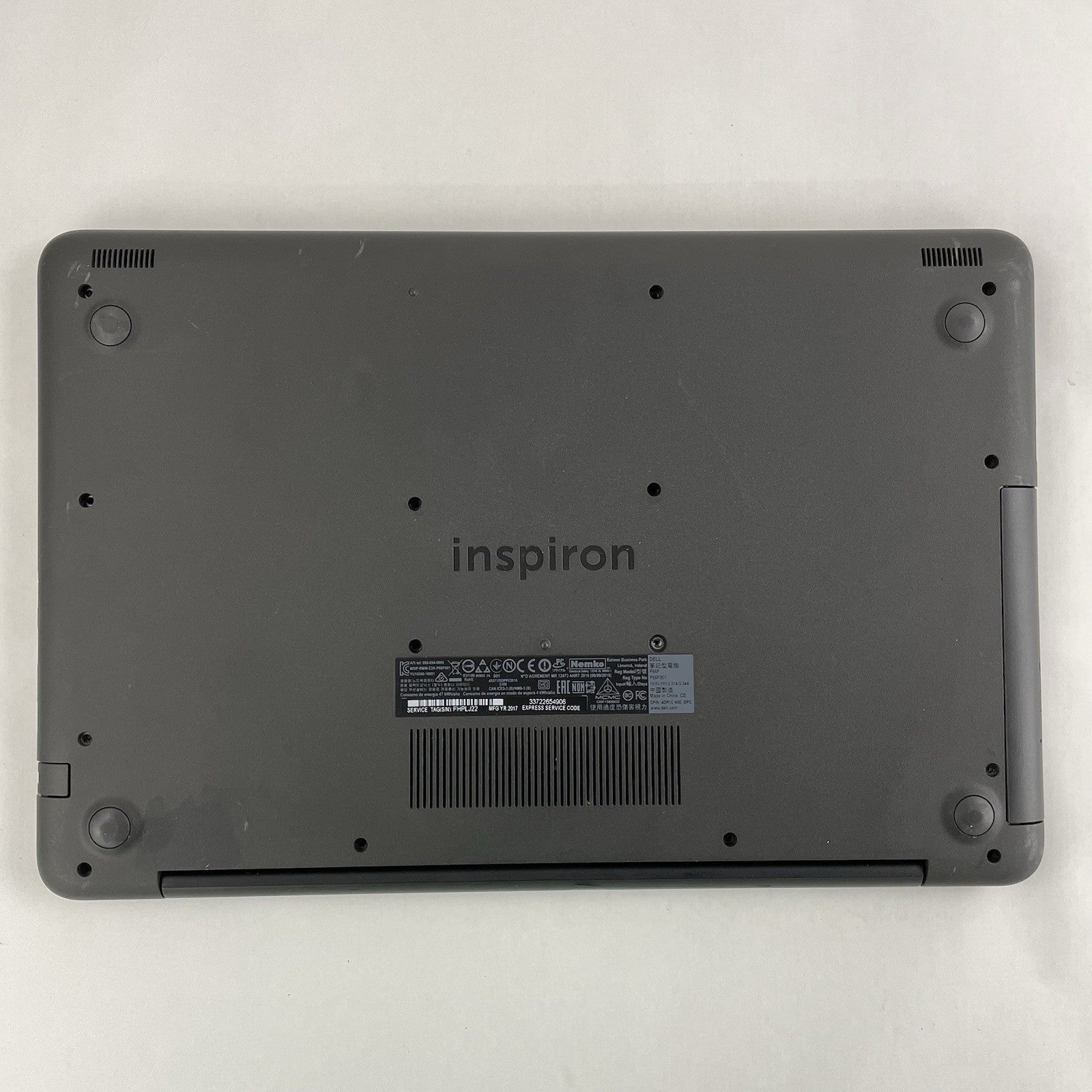 Dell Inspiron 5567 15.6" i5-7200U 2.50 GHz 8 GB RAM No SSD/OS/AC14