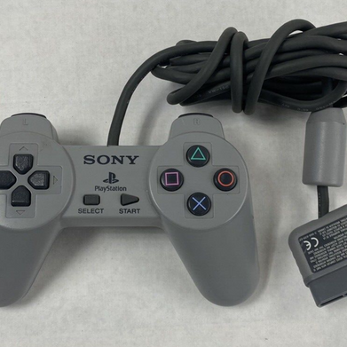 Lot of 2 Sony Playstation One SCPH-1080 Wired Controller Parts and Repair