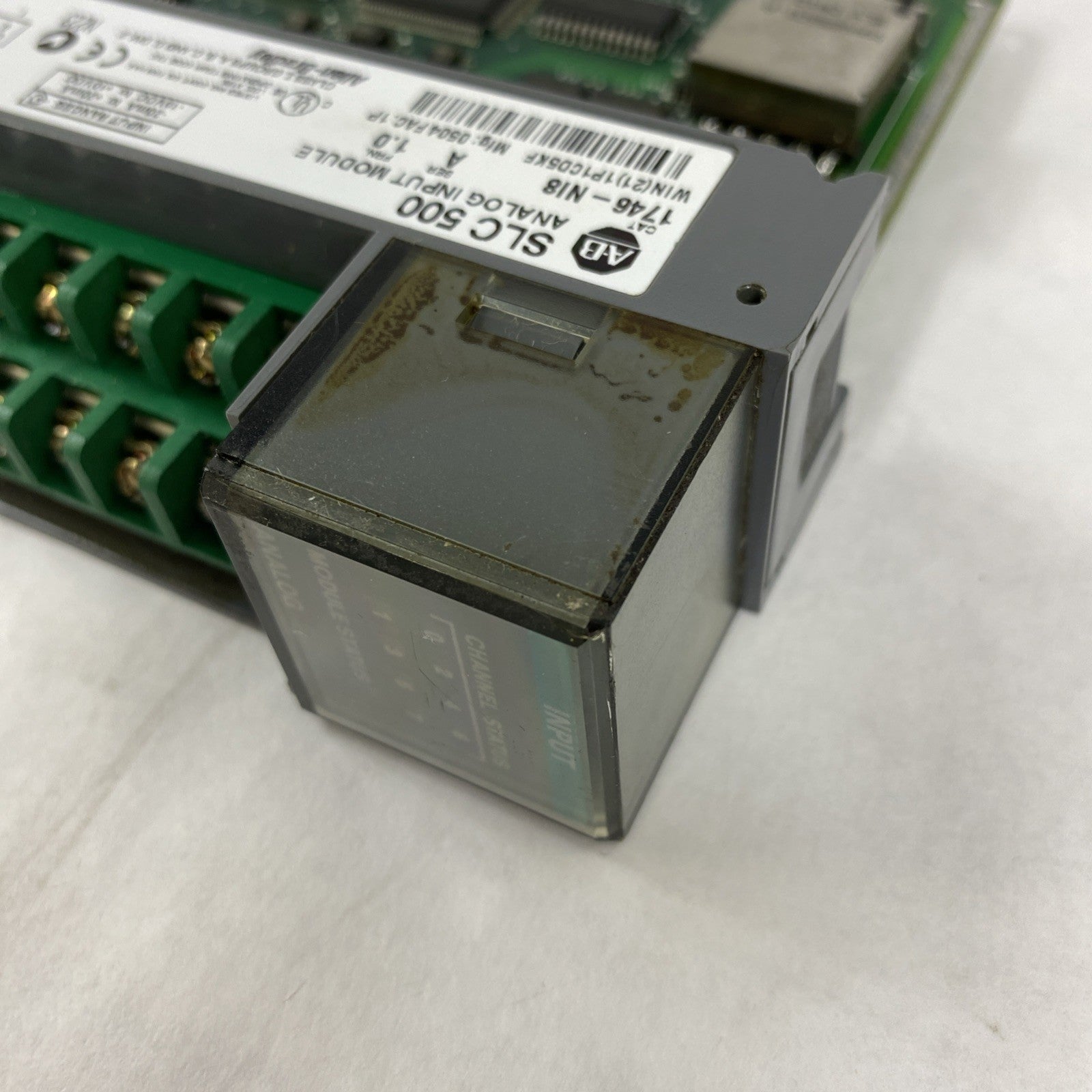 Allen-Bradley SLC500 Analog Input Module 1746-NI8 Ser. A FRN 1.0 - Untested8