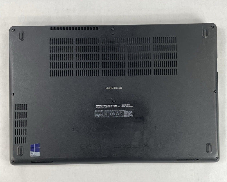 Dell Latitude 5580 15.6" i5-7300U 2.60 GHz 8 GB RAM No SSD/OS/Batt - Bad Corner