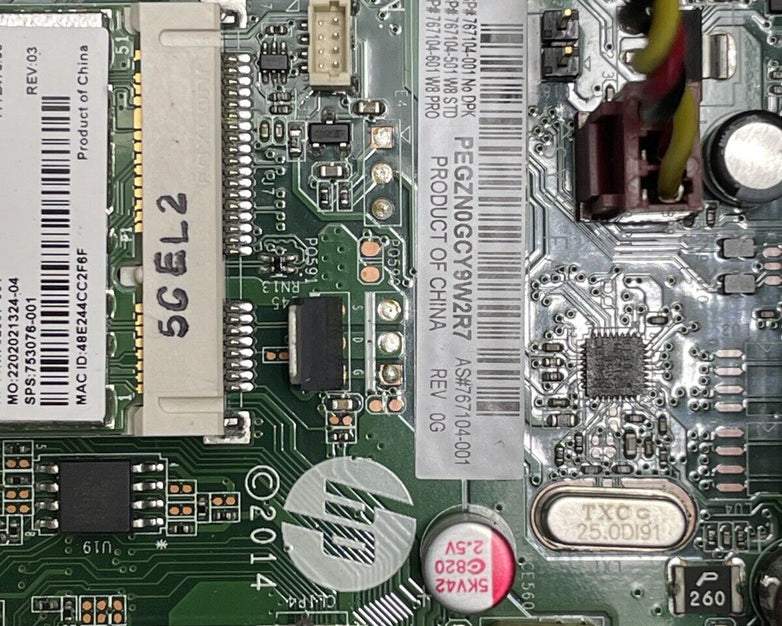 HP 550-A114 SFF AMD A8-6410 2GHz 8GB RAM No HDD No OS