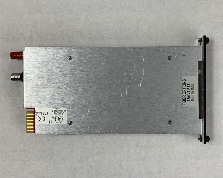 Fiber Options S701VT-RST Video In Control Board Transmitter 701-T
