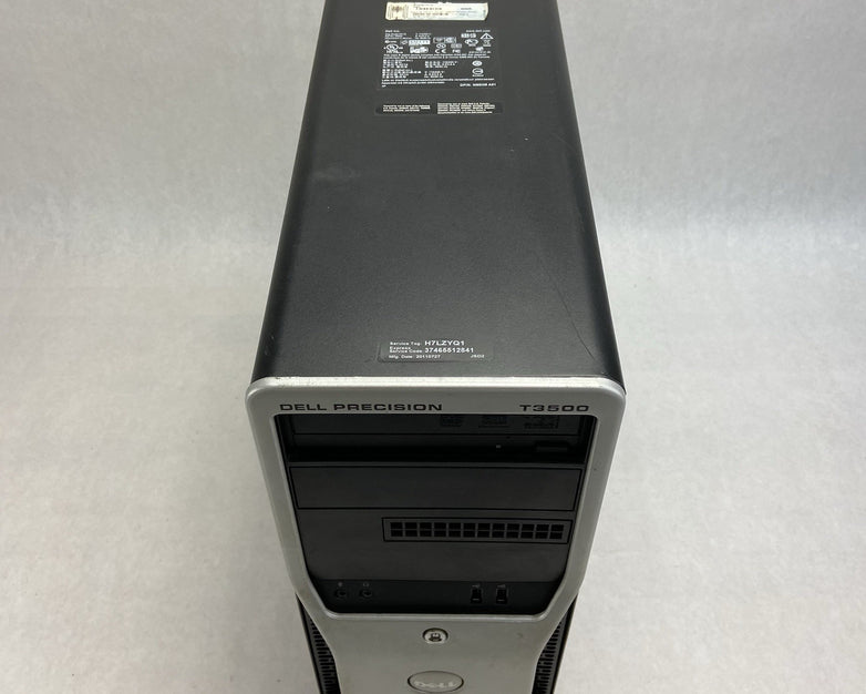 Dell Precision T3500 MT Intel Xeon W3505 2.53GHz 12GB RAM No HDD No OS 8400GS
