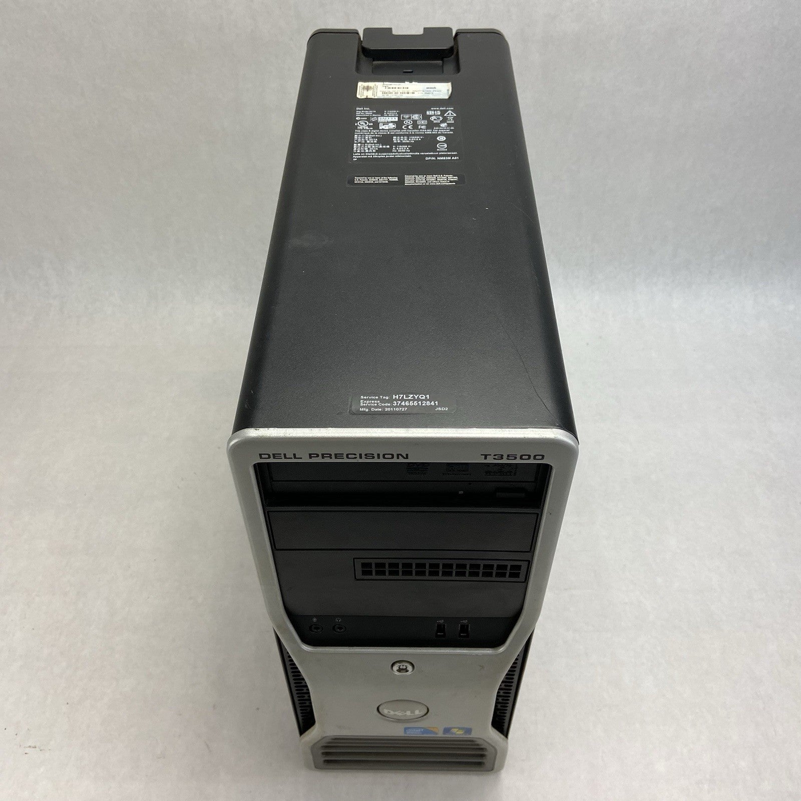 Dell Precision T3500 MT Intel Xeon W3505 2.53GHz 12GB RAM No HDD No OS 8400GS2