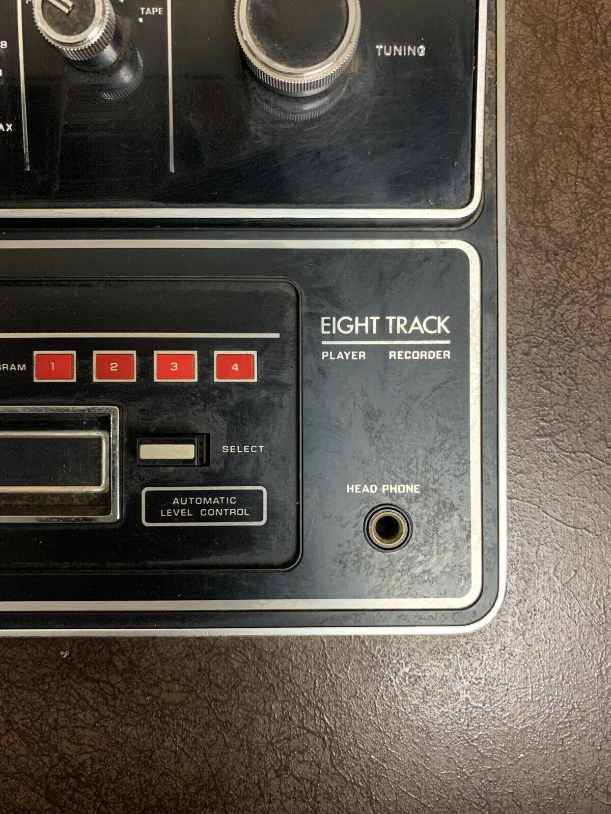 Vintage Zenith Record and Track Player JR900P3 For Parts and Repair
