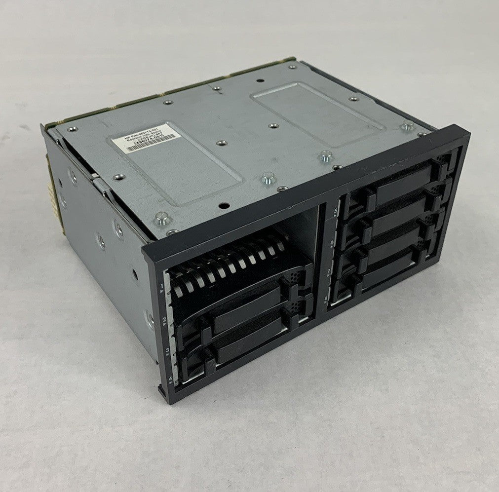 HP DL380 G7 G6 SAS 2.5" Drive Cage 463173-001 - Missing 2 Caddies