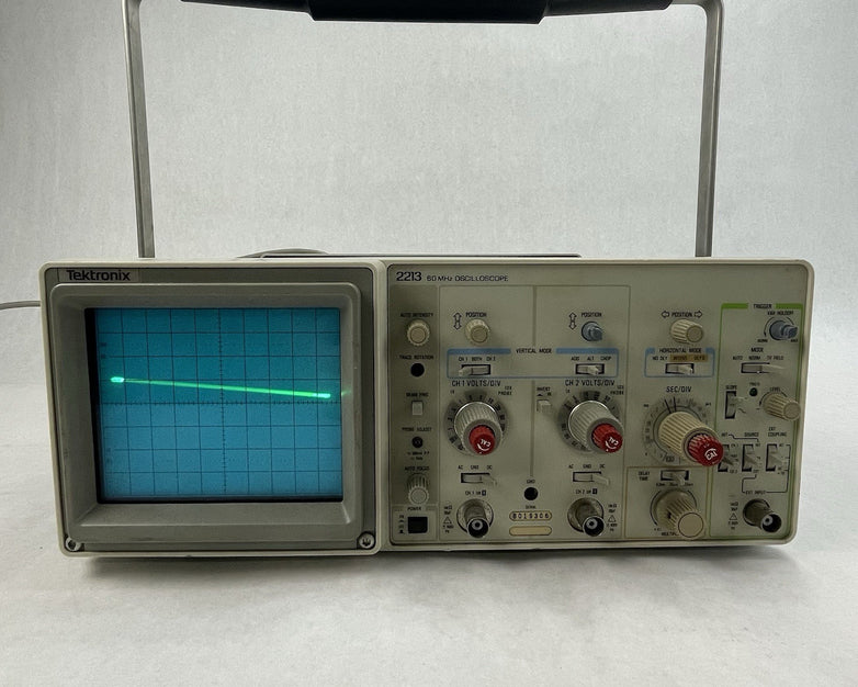 Tektronix 2213 Analog Oscilloscope 60MHZ