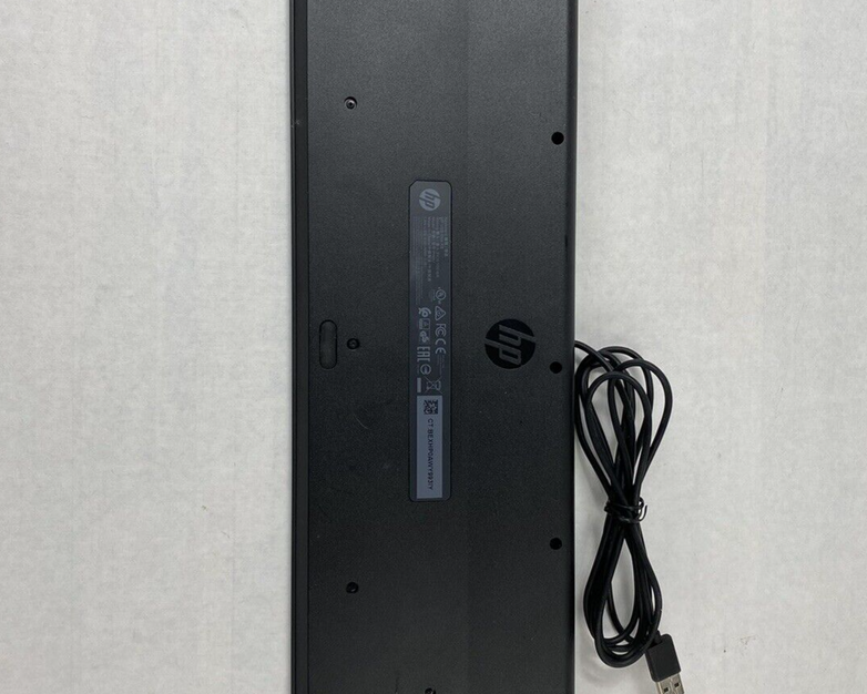 Lot of 3 HP PH0U USB Slim Keyboard Tested