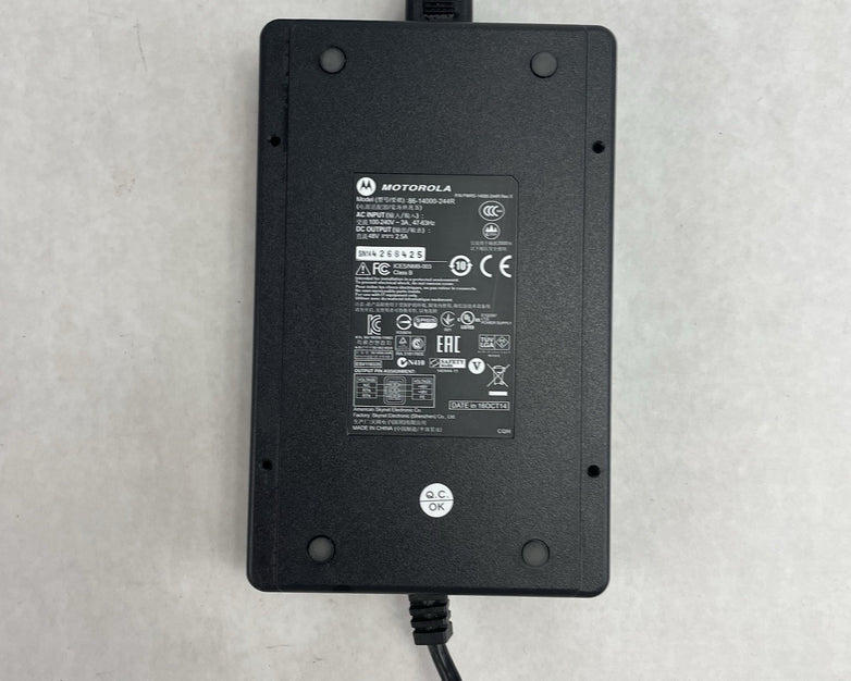 Motorola Power Adapter 6-Pin 48V 2.5A 86-14000-244R