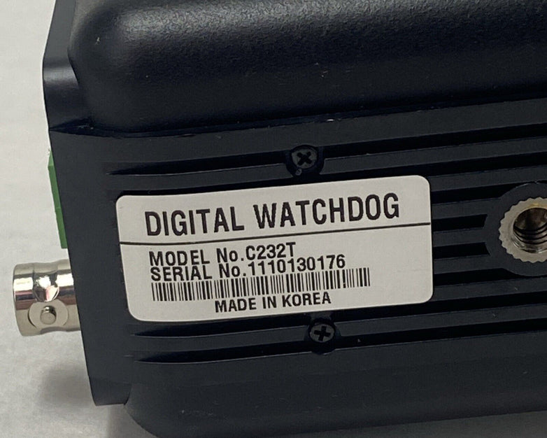 Digital Watchdog C232T Box Camera w/ 1/3" 2.8-10 Varifocal 1:1.4 Lens SLA-2810D