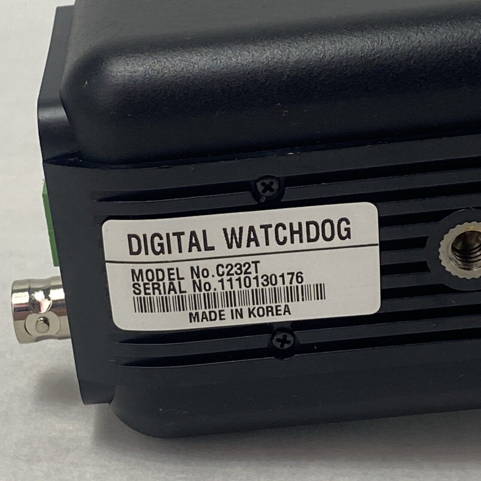 Digital Watchdog C232T Box Camera w/ 1/3" 2.8-10 Varifocal 1:1.4 Lens SLA-2810D